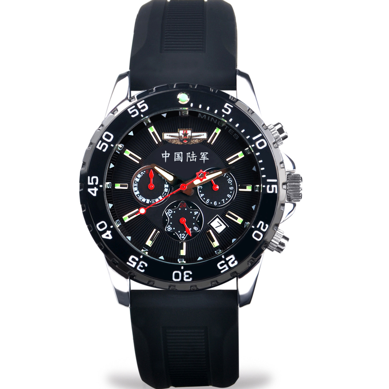 【好兄弟军表网】中国特种部队军表 全自动机械表多功能夜光军表
